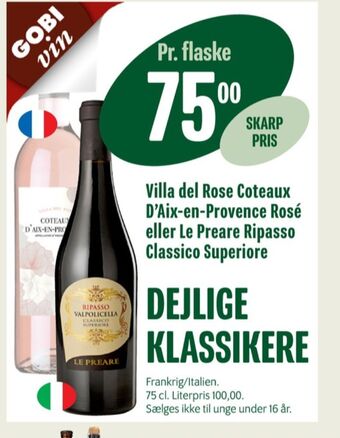 Min Købmand Ukendt fransk rosévin tilbud