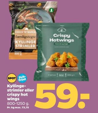 Netto Bistronne hot wings tilbud