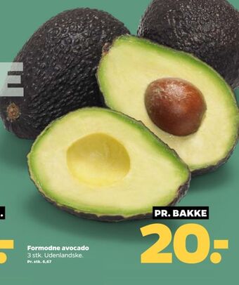 Netto Ukendt avocado tilbud