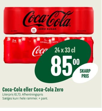 Min Købmand Coca cola cola tilbud