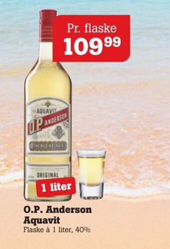 Poetzsch Padborg O.P. Anderson Aquavit tilbud