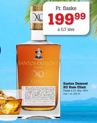 Poetzsch Padborg Santos Dumont XO Rum Elixir tilbud
