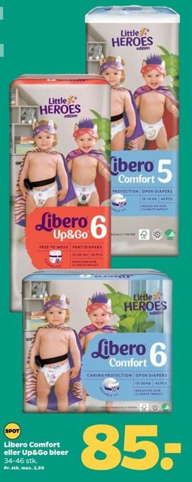 Netto Comfort bleer str 6 13-20 kg tilbud