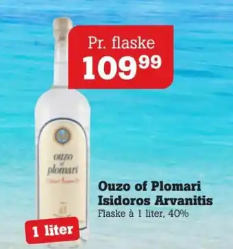 Ouzo of Plomari Isidoros Arvanitis