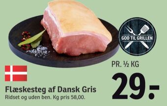 SPAR Ukendt flæskesteg tilbud