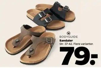 Netto Bodyguide underwear damesandaler tilbud