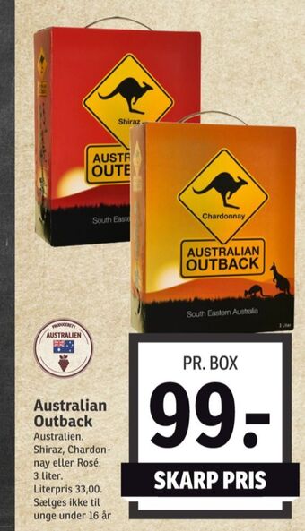 SPAR Ukendt australsk hvidvin tilbud