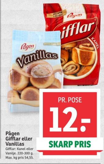 SPAR Gifflar kager tilbud
