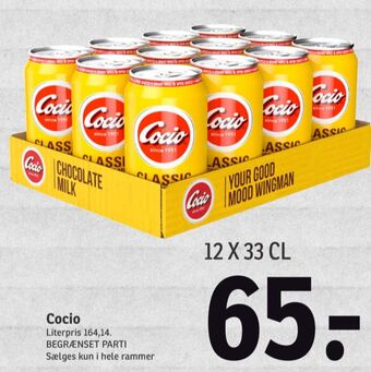 SPAR Cocio chokolademælk classic tilbud