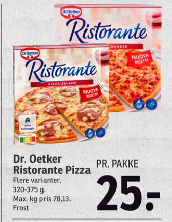 SPAR Ristorante pizza tilbud