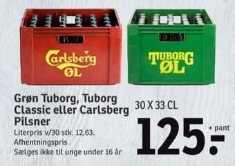 SPAR Grøn øl tilbud