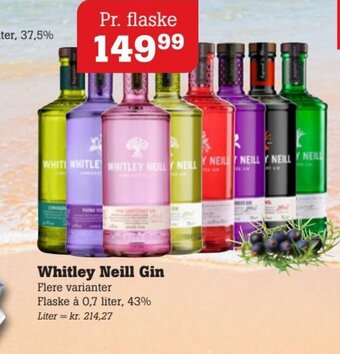 Poetzsch Padborg Whitley Neill Gin tilbud