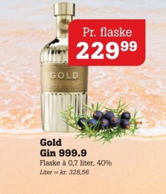 Poetzsch Padborg Gold Gin 999.9 tilbud