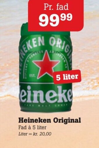 Poetzsch Padborg Heineken Original tilbud