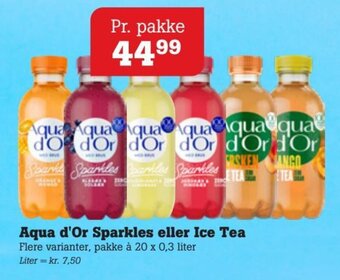 Poetzsch Padborg Aqua d'Or Sparkles eller Ice Tea tilbud