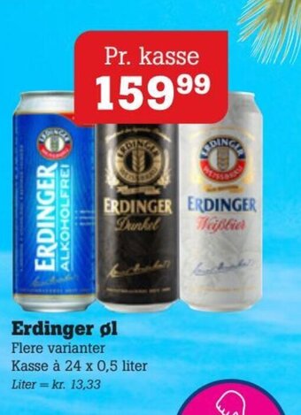 Poetzsch Padborg Erdinger øl tilbud