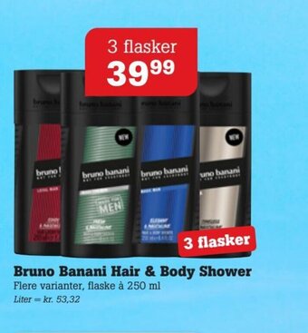 Poetzsch Padborg Bruno Banani Hair & Body Shower tilbud