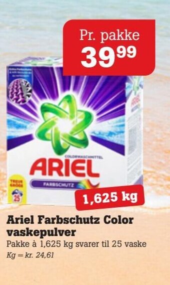 Poetzsch Padborg Ariel Farbschutz Color vaskepulver tilbud