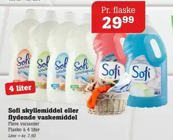 Poetzsch Padborg Sofi skyllemiddel eller flydende vaskemiddel tilbud