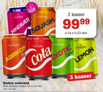 Poetzsch Padborg Harboe sodavand tilbud