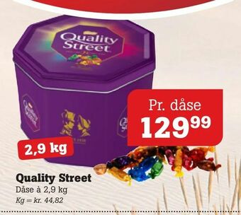 Poetzsch Padborg Quality Street tilbud