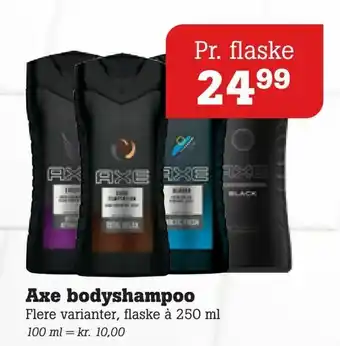 Poetzsch Padborg Axe bodyshampoo tilbud