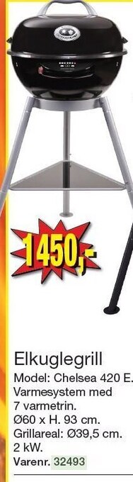 Harald Nyborg Elkuglegrill tilbud
