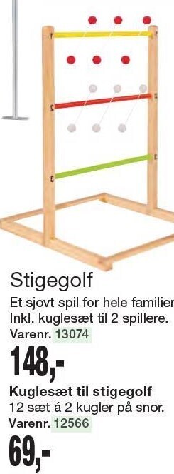 Harald Nyborg Stigegolf tilbud