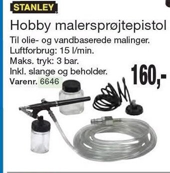Harald Nyborg Stanley hobby malersprøjtepistol tilbud