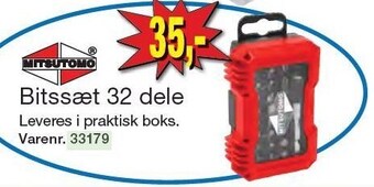 Harald Nyborg Mitsutomo bitssæt 32 dele tilbud
