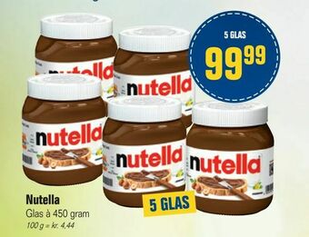 Otto Duborg Nutella tilbud