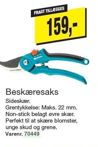 Harald Nyborg Beskæresaks - sideskær tilbud