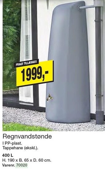 Harald Nyborg Regnvandstønde i pp-plast tilbud