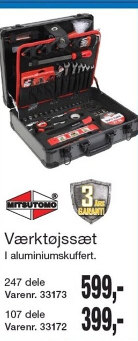 Harald Nyborg Værktøjssæt tilbud