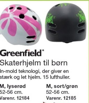 Harald Nyborg Greenfield Skaterhjelm til børn tilbud