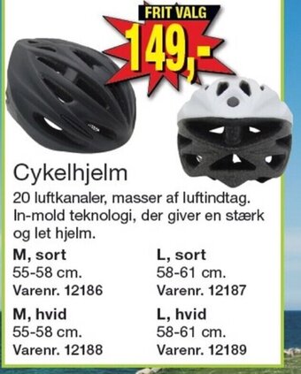 Harald Nyborg Cykelhjelm tilbud