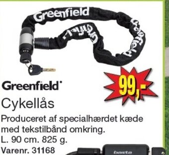 Harald Nyborg Greenfield Cykellås tilbud