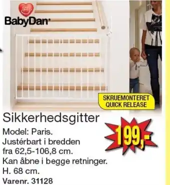 Harald Nyborg Sikkerhedsgitter Model: Paris. tilbud