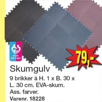 Harald Nyborg Skumgulv tilbud
