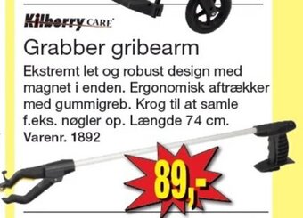 Harald Nyborg Kilberry CARE Grabber gribearm tilbud