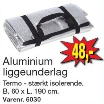 Harald Nyborg Aluminium liggeunderlag tilbud