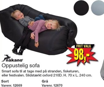 Harald Nyborg Oppustelig sofa tilbud