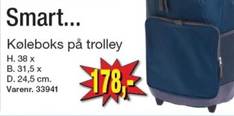 Harald Nyborg Smart... Køleboks på trolley tilbud