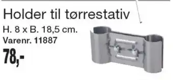 Harald Nyborg Holder til tørrestativ tilbud