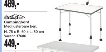 Harald Nyborg Camp Out Campingbord tilbud