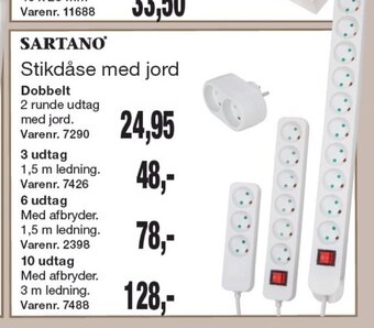 Harald Nyborg Stikdåse med jord tilbud