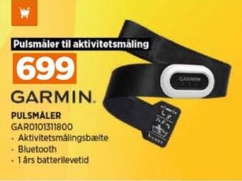 Power Garmin pulsmåler tilbud