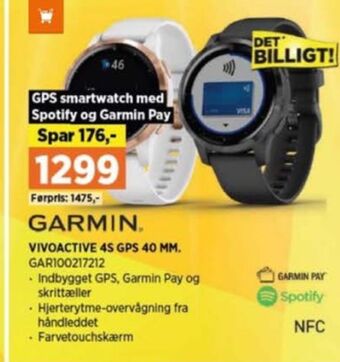 Power Garmin smartwatch tilbud