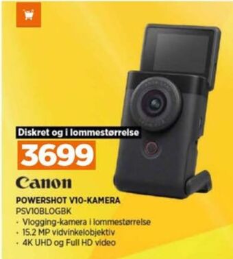 Power Canon digitalkamera tilbud