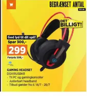 Power Dacota headset tilbud